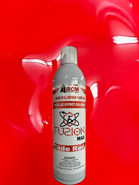 RCM Fuzion Spray Cade Red