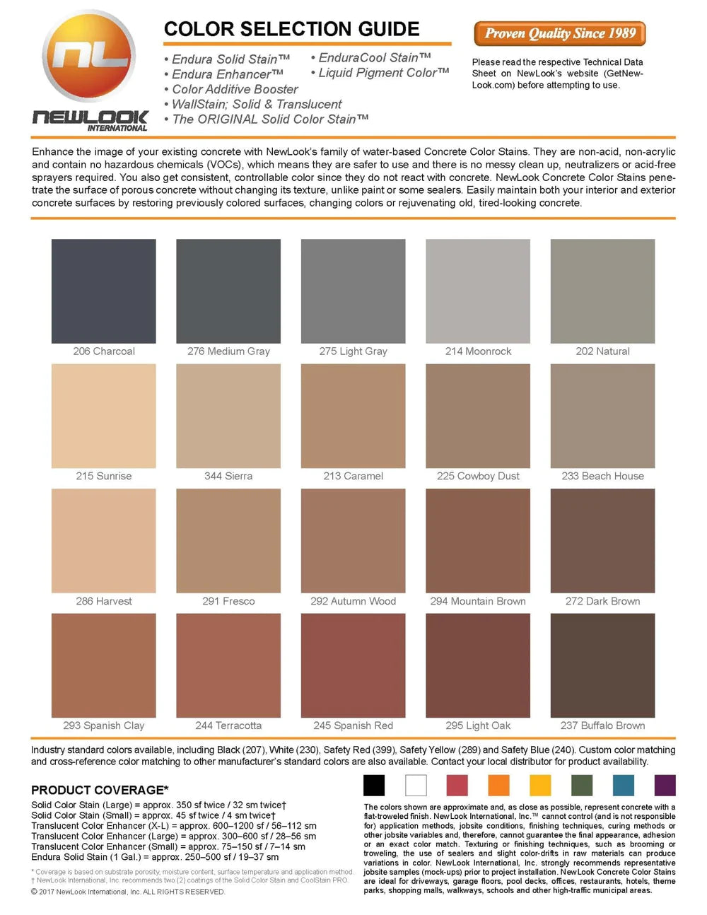 EnduraStain Solid Color Pigment 16oz