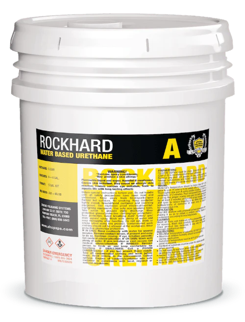 WATER BASE POLYURETHANE ROCKHARD GLOSS KIT