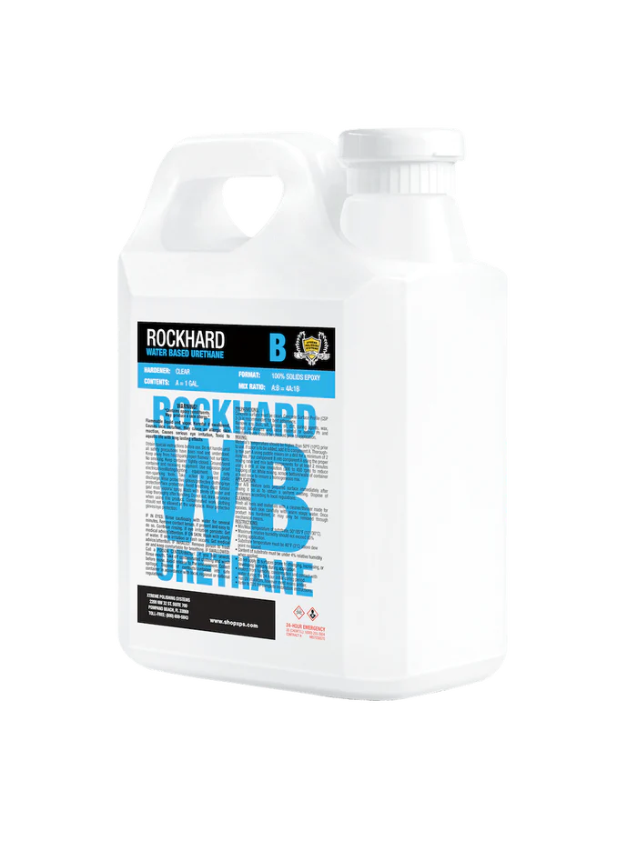 WATER BASE POLYURETHANE ROCKHARD GLOSS KIT