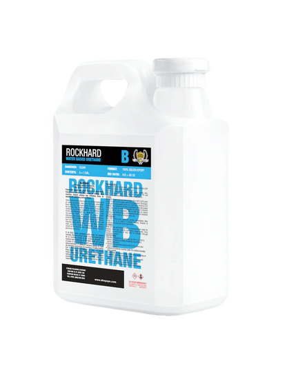 WATER BASE POLYURETHANE ROCKHARD GLOSS KIT