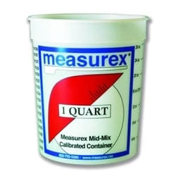 MEASUREX EPOXY MEASURING CONTAINERS