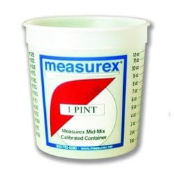 MEASUREX EPOXY MEASURING CONTAINERS